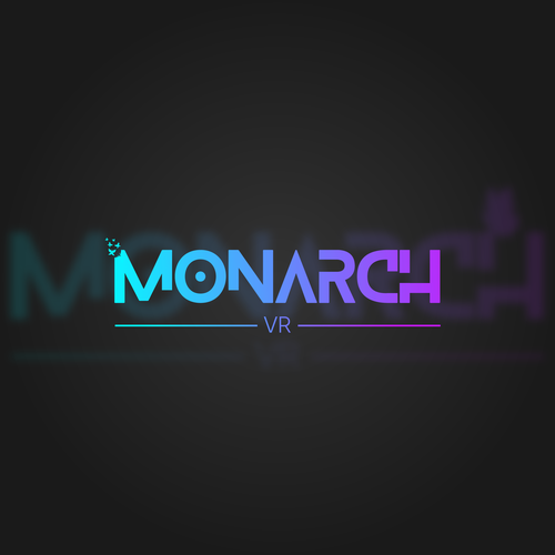 Design a fun, modern logo for a VR game featuring the Monarch Butterfly Design by Kris1923