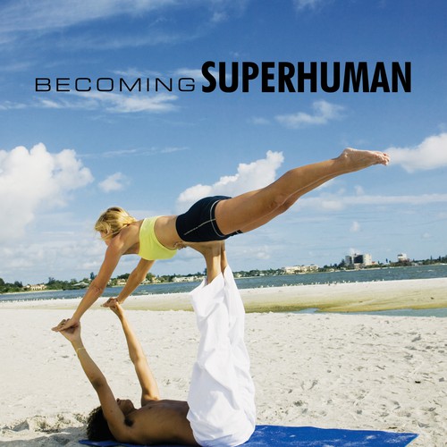 "Becoming Superhuman" Book Cover Design by KShamna