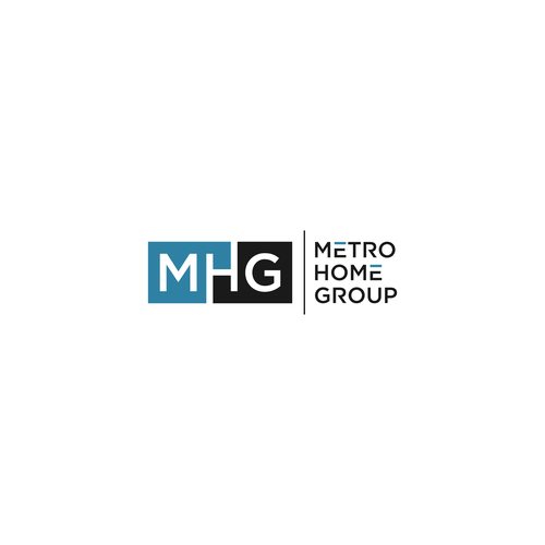 Metro Home Group Real Estate Team Logo Diseño de MaroUkoru