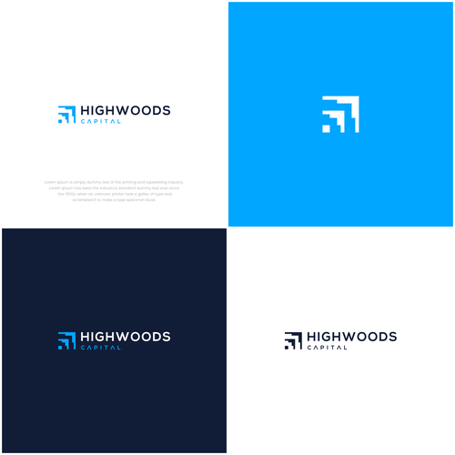 Logo Design for Highwoods Capital Design by METAFORA_