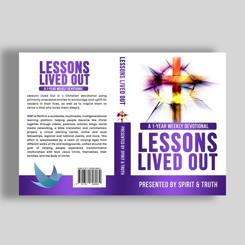 We need a captivating cover for our 1-year Devotional! Design by Zahari Studio