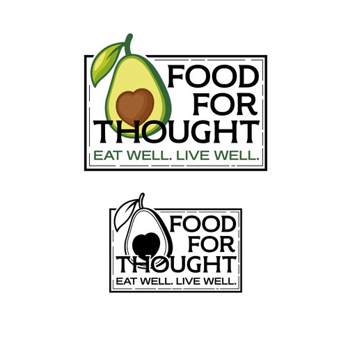 Fresh, Playful Island-Inspired Logo for Food For Thought – Organic Café & Market in the Florida Keys Design by marianaa