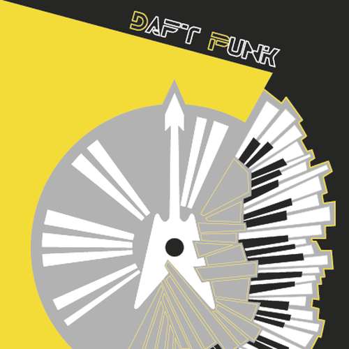 99designs community contest: create a Daft Punk concert poster Design por Carlota GT