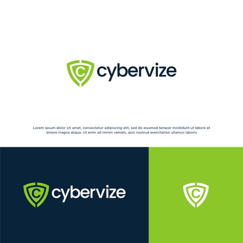 Logo & Style Cybervize Design by Ajiswn