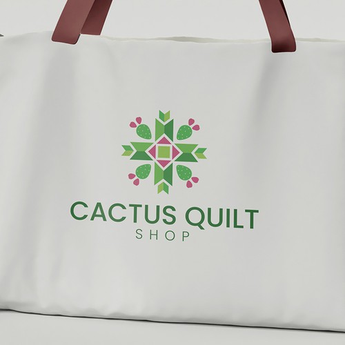 Design a logo for a modern quilt shop! Design by Creative P