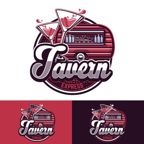 Designs Design a mobile bar logo for wedding and parties Logo design contest