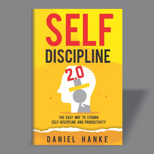 Book cover for a book about SELF-DISCIPLINE Design by Songv™