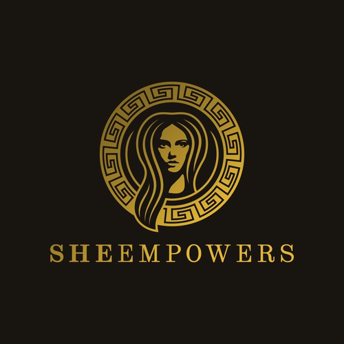 SHEempowers - luxurious design of a woman preferrably in some kind of a circle to appeal to women professionals Design by Creago