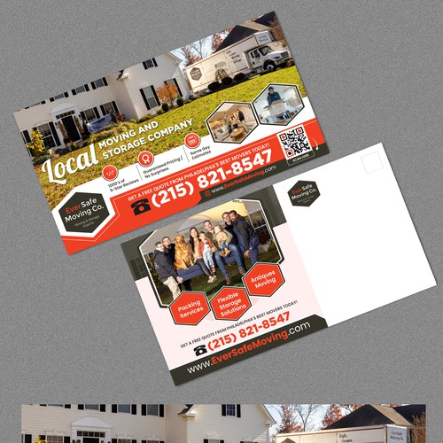 Postcard, flyer or print contest entry by Logicainfo ♥