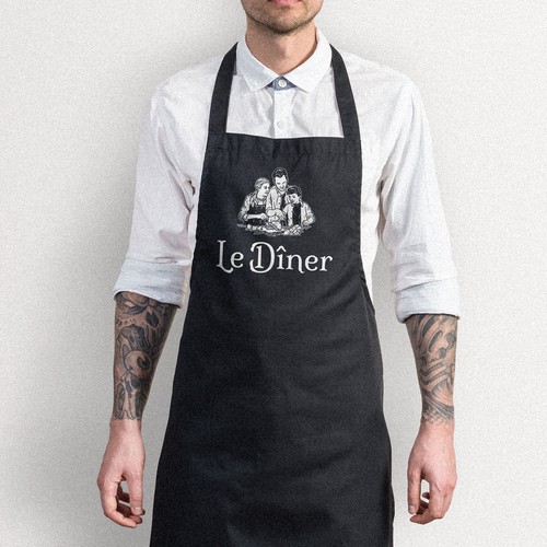 Create the Signature Identity for 'Le Dîner' - A Gourmet Odyssey Awaits! Design by deer203A