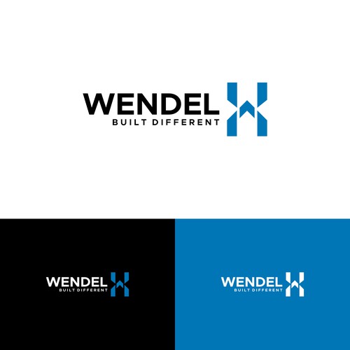Luxury Logo Design for Wendel X — A Premium Construction Brand Built Different Design by CliffKer