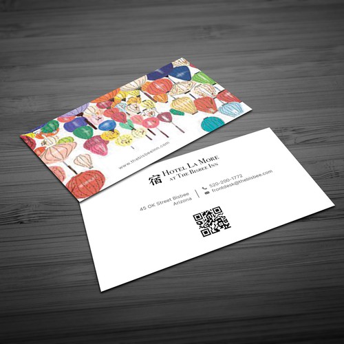 Design Business Card for Boutique Hotel di Hasanssin