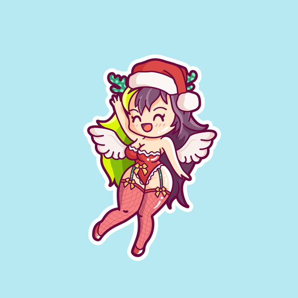 Goth Egg In Christmas