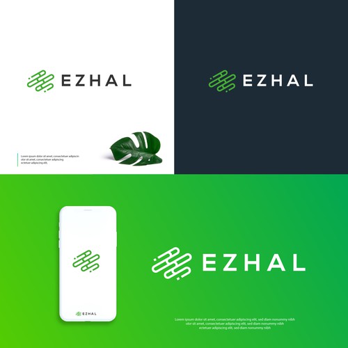 Design Mobile application logo for "Ezhal" por Ellestudio™