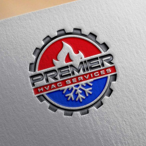 LOGO for HVAC Company (Air-conditioning, cooling and heating) Design by 7statis