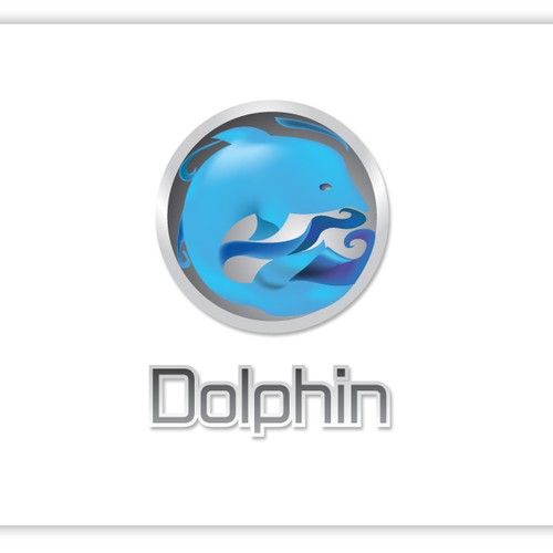 New logo for Dolphin Browser Design por sahdanny