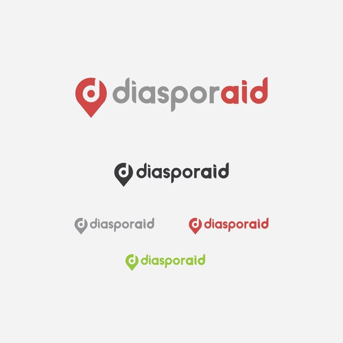 Design a powerful logo for diasporaid, an impact-oriented network/platform for expats Design by JosephA