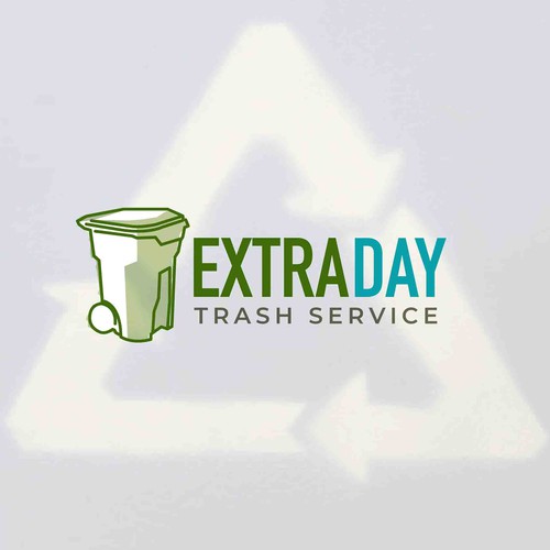 Trash Service Logo Design by RafaelErichsen