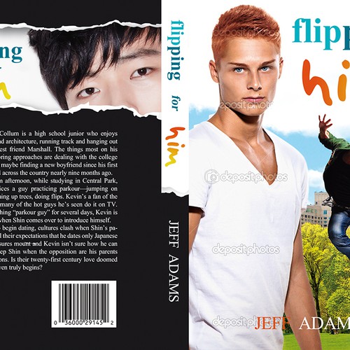 Create a Gay Young Adult Romance Novella - Ebook & Createspace Cover Design by xamsara