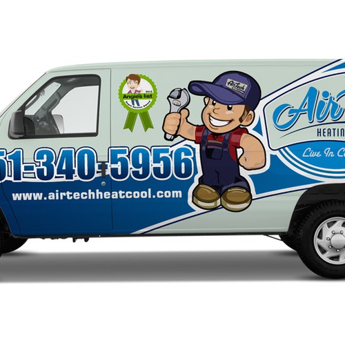 Create the next signage for Airtech heating and cooling Design by Ironhide!