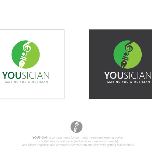 Logo for Yousician - the future of music learning! Design réalisé par Mealhack