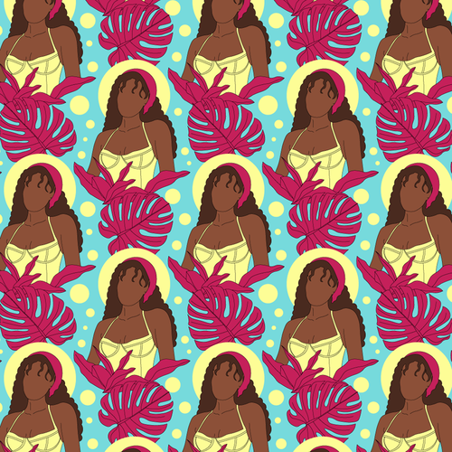 Apparel/Textile Designs - Women of Color Inspired Designs Design by Digital Man ✅