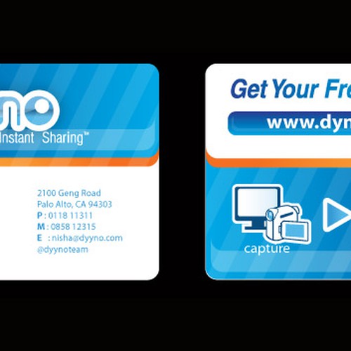 Business Card - Simple, Structured, Informative Design by Priyo