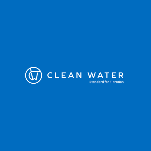 Simple Clean Logo for Water Filtration Company Design by m210297