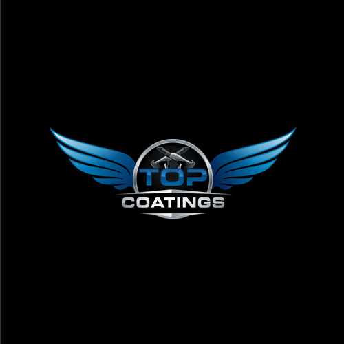 Logo for TOP Coatings Design by LALURAY®