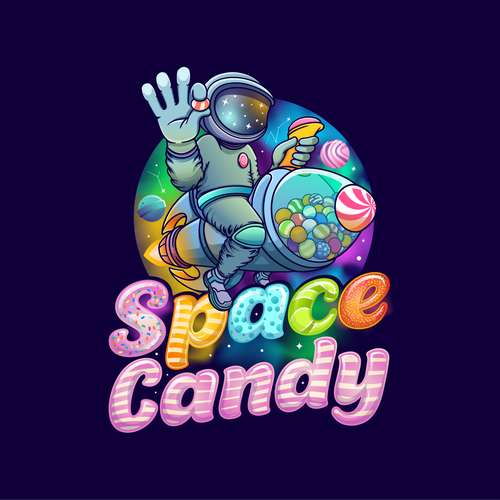 Need eye-catching logo for a CANDY brand! Design by EsrasStudio