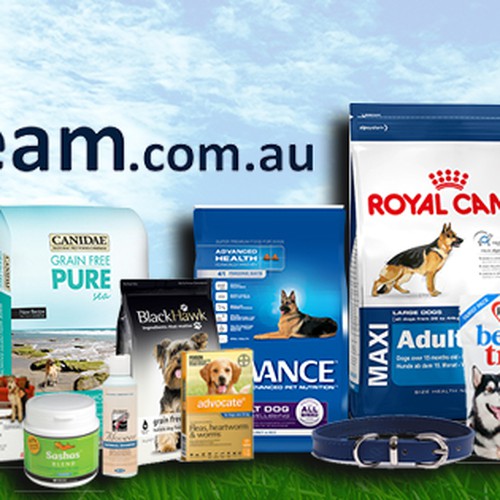 EASY facebook cover photo for an ONLINE PET STORE. Design by Grafikkstudio