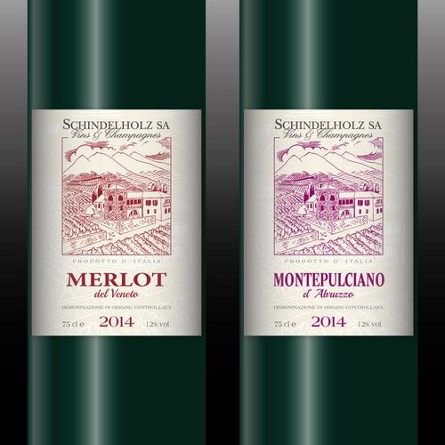 Product label contest entry by wmLOGOdesign