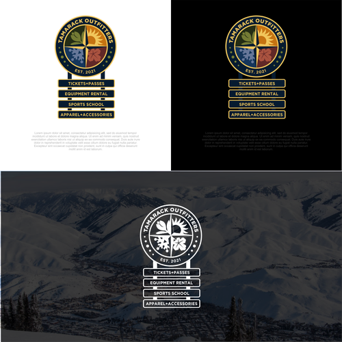 Ski Shop Logo at a Ski Resort in Idaho!!!! Design by CHICO_08