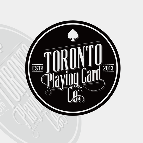 Logo For Toronto Playing Card Co Logo Design Contest