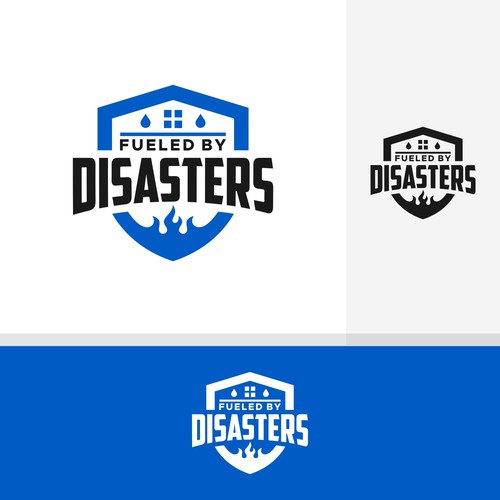 Logo for social media presence in disaster restoration market Design by rzaltf