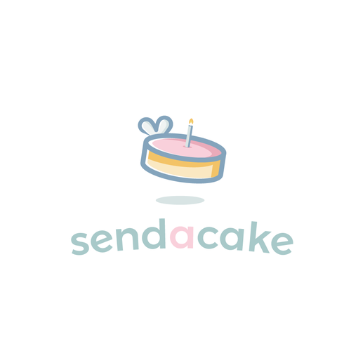 Send A Cake needs a gorgeous fun logo Design by Emmevi_design