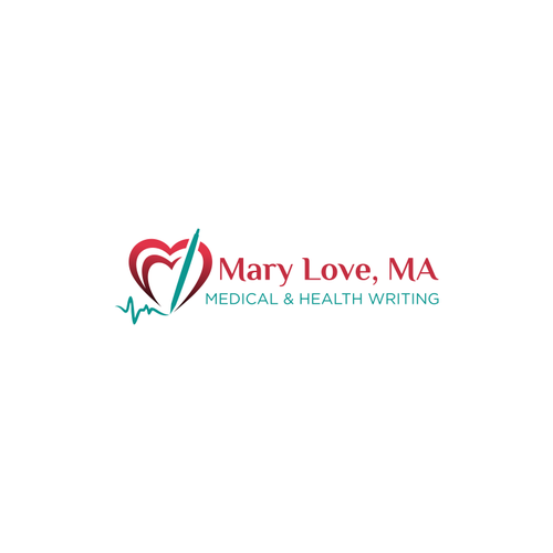 A friendly logo for a writer specializing in medicine & health Design by MK.n