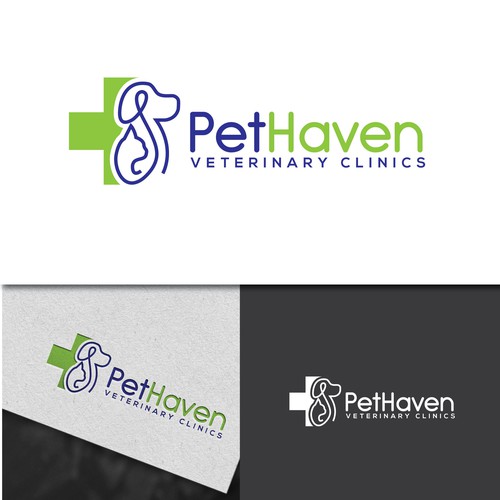 PetHaven Veterinary Clinics Logo Contest Diseño de Web Hub Solution