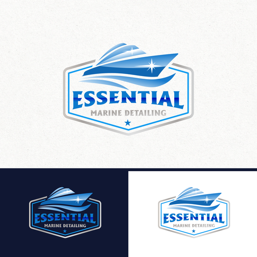 BOAT DETAILING LOGO, show us what you got! Design by mmkdesign