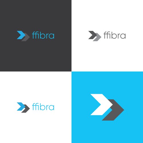 Logo for Fiber Internet Provider Diseño de Arsart Design