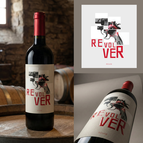Design by ★ VISIVA.AR ★ titled "Wine label"