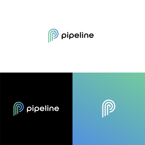 Diseño de Design a cool, sleek, tech-oriented logo for Pipeline de andr_99