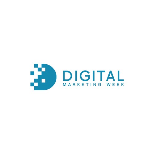 Logo for a digital marketing conference Design by Gabri.