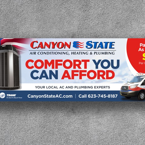 Design An Eye-Catching Billboard For An HVAC Company Design von STMRM