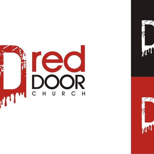 Red Door church logo Réalisé par Thomas Paul