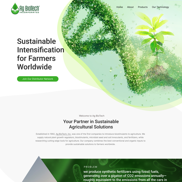 Design by DeZignTime99 titled "Agriculture Landing page design"