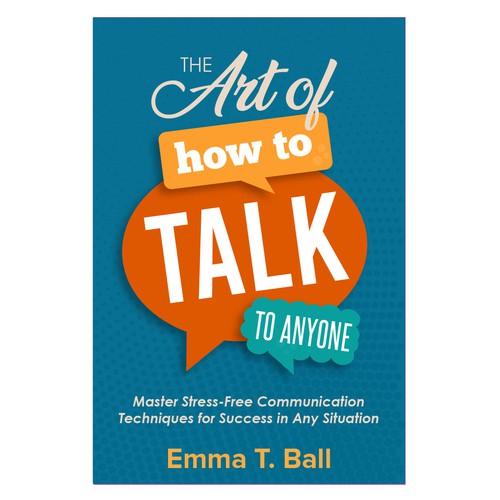 eBook cover for The Art of How to Talk to Anyone Design by qwerty4