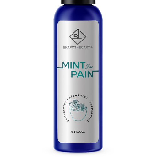 Pain Spray Label Design by Rifat_Jishan