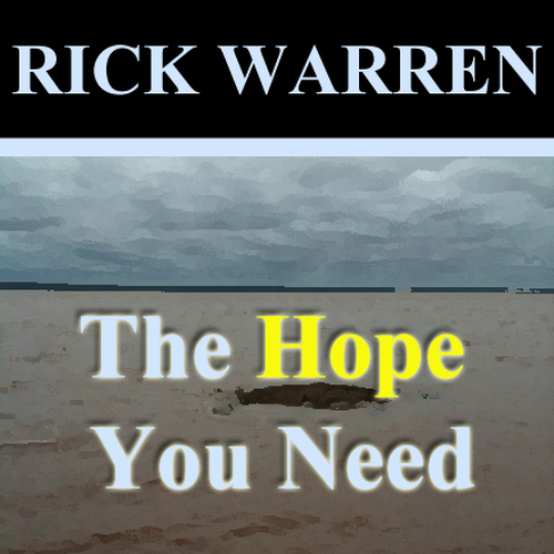Design Rick Warren's New Book Cover Design by iansteeze