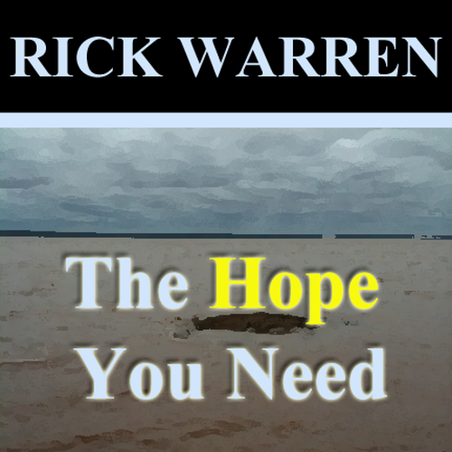 Design Rick Warren's New Book Cover Design réalisé par iansteeze